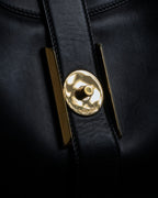 "Salvatore Ferragamo" Vertical gancini drawstring hobo bag