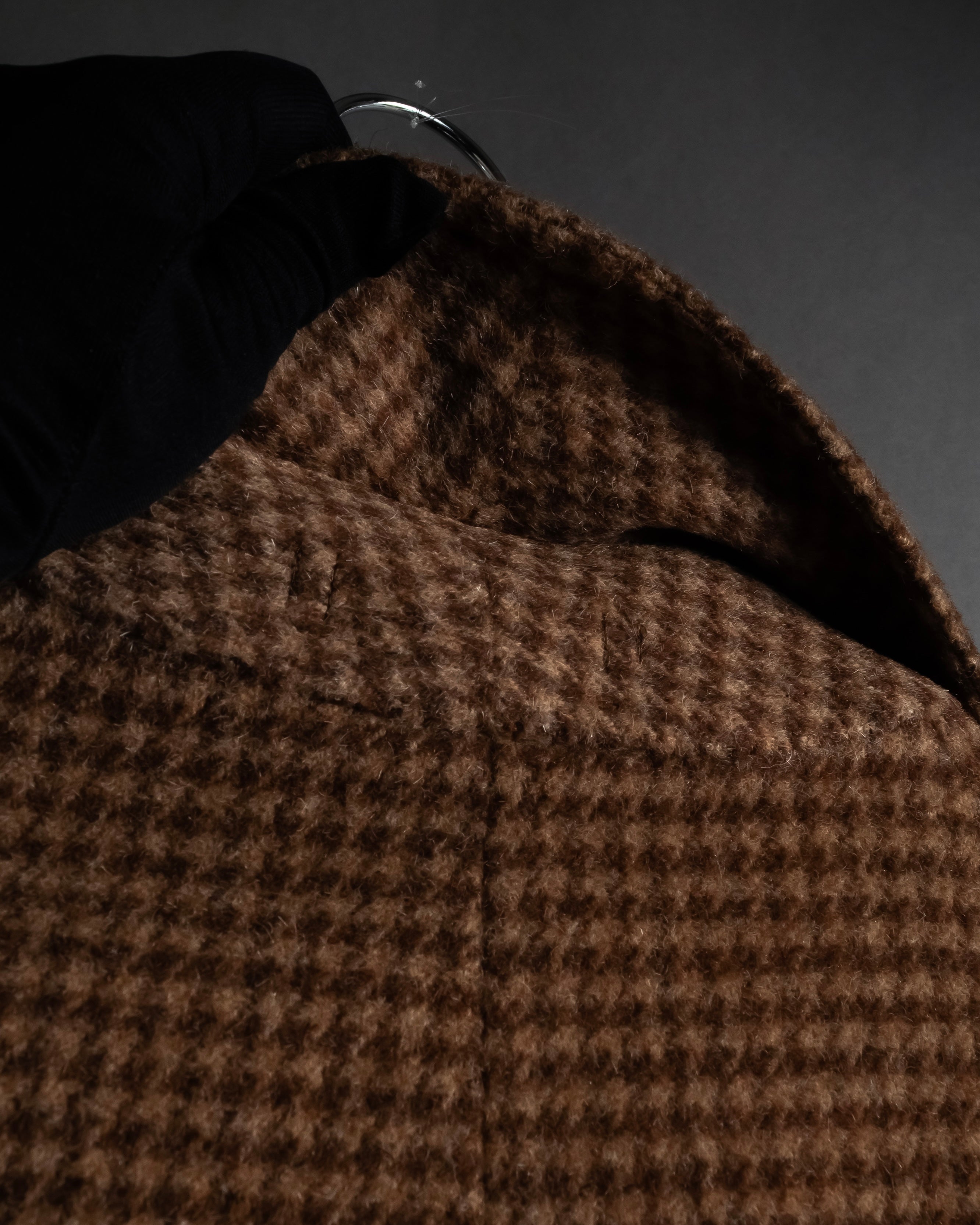 "Burberrys" 80’s-90’s Belted tweed check coat