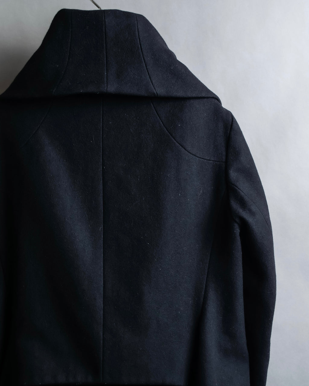 "HELMUT LANG" Short length wool riders jacket