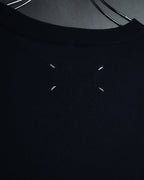 "Maison Margiela" Deconstructed arm-slit crewneck knit pullover