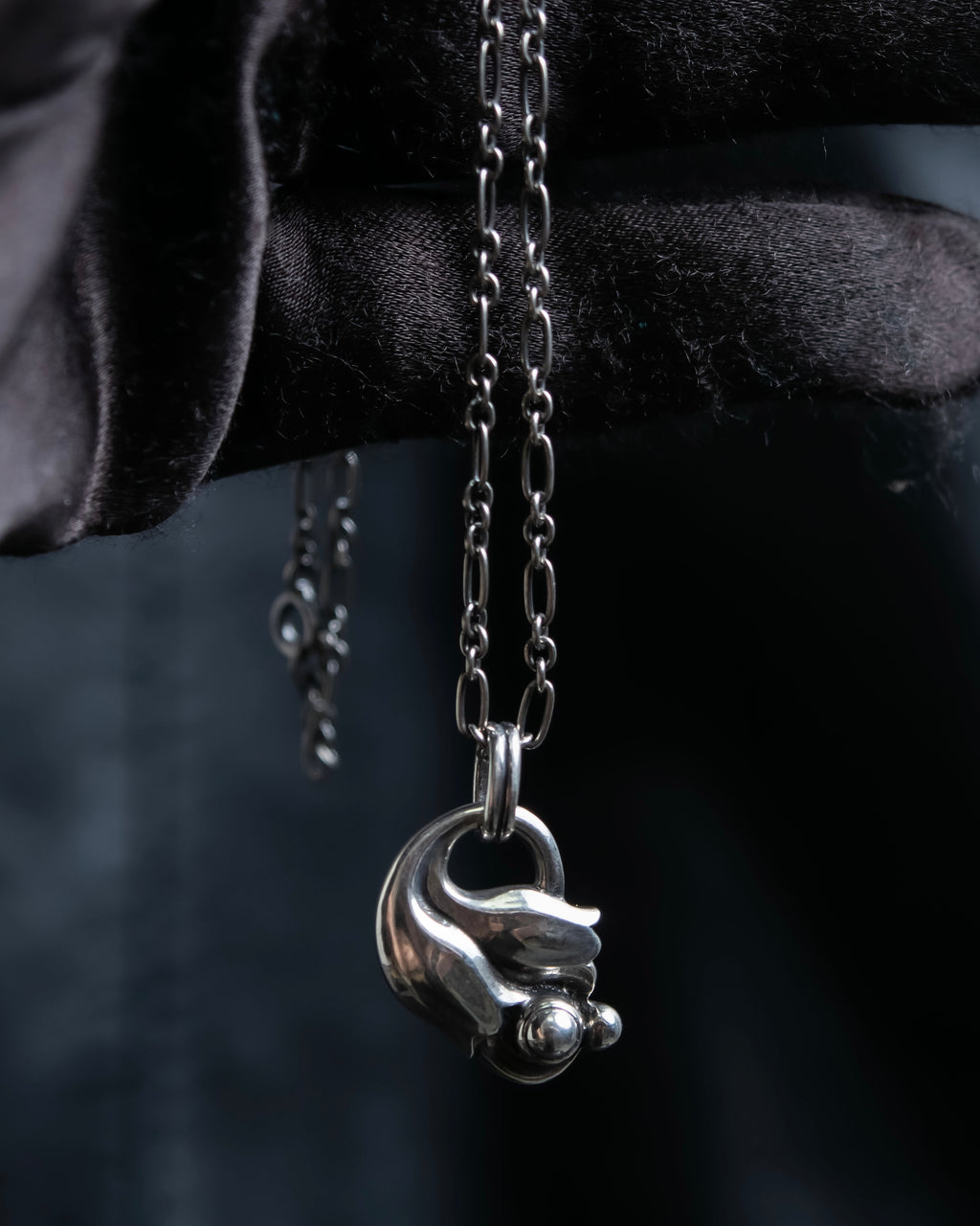 "GEORG JENSEN" Lily of the valley motif earrings