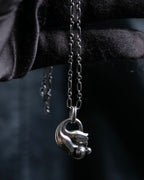 "GEORG JENSEN" Lily of the valley motif earrings