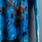 "PRADA" Abstract all over print mohair blend knit