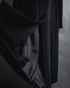 "Max Mara" 90’s-00’s Stand collar belted coat