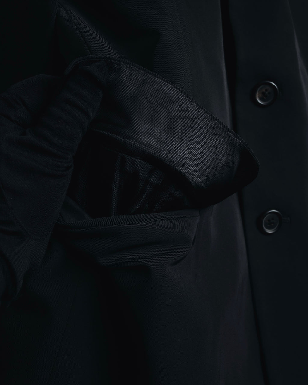 "PRADA" 1994AW Stretch polyester tailored suit