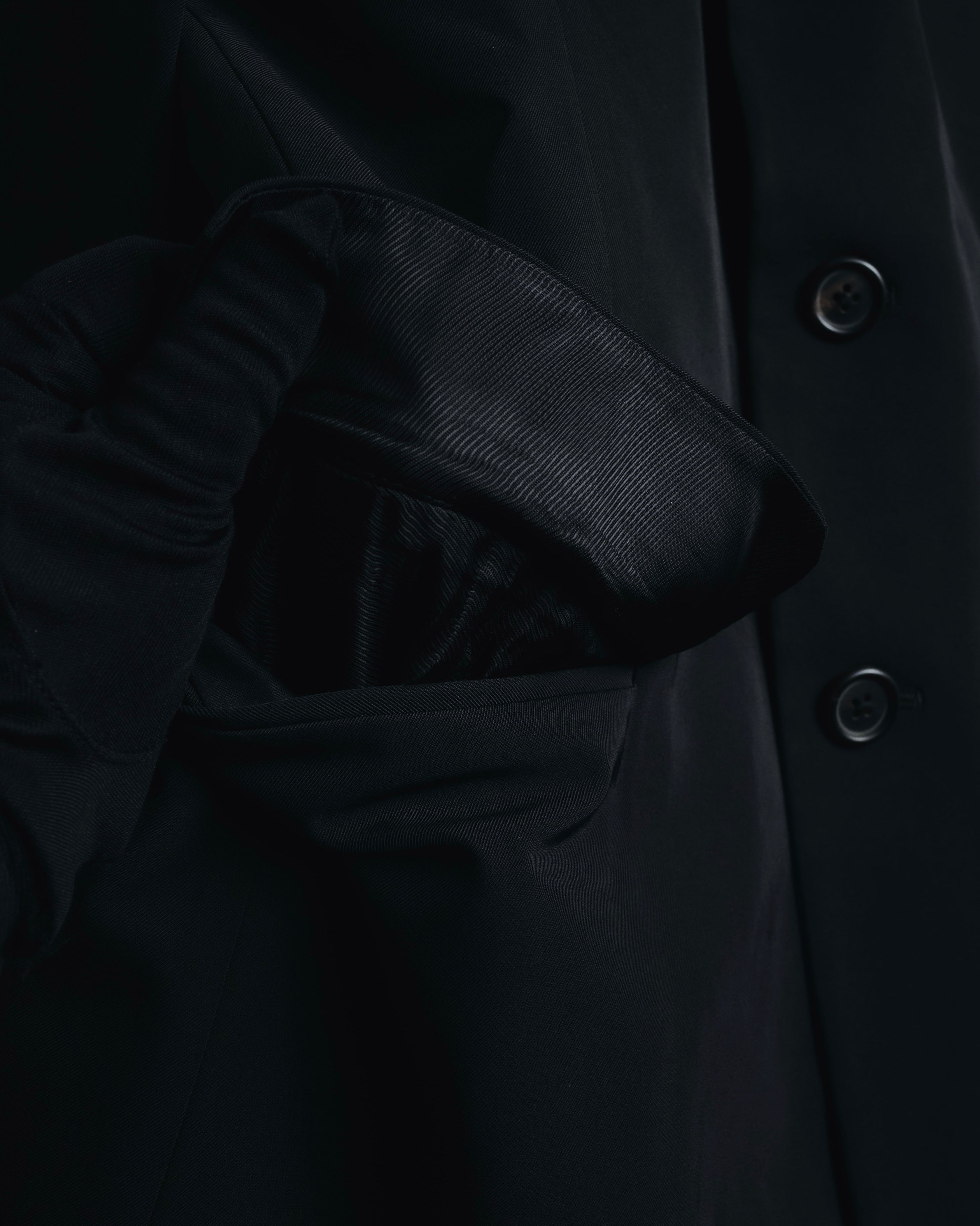 "PRADA" 1994AW Stretch polyester tailored suit