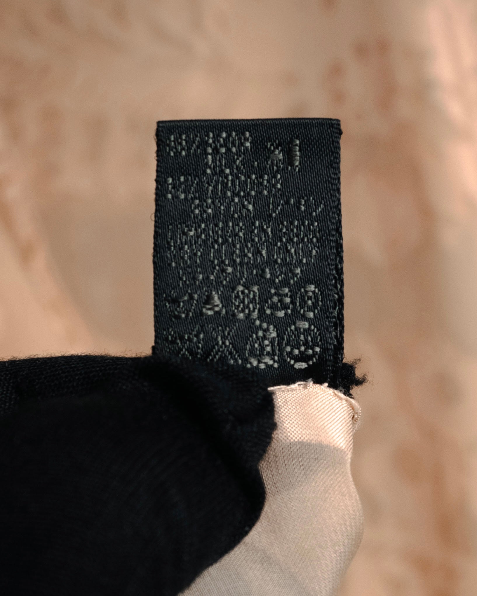 "LOEWE" 00’s-10’s sheer anagram jacquard logo scarf