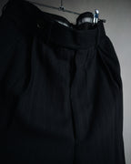 "GIORGIO ARMANI" 90’s pinstripe soft-tailored suit set