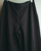 "VALENTINO GARAVANI" 90's-00's Sheer side striped wide trousers