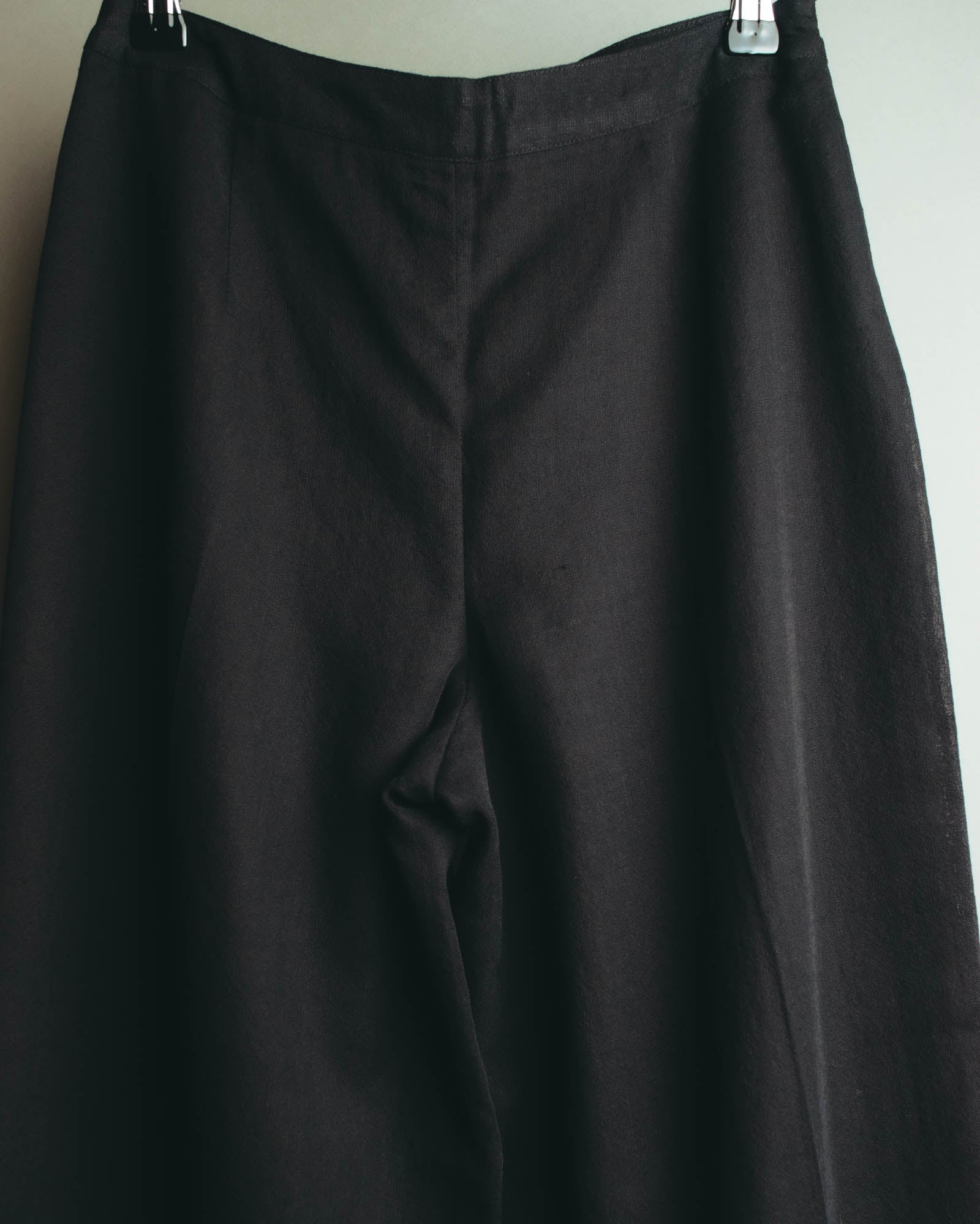 "VALENTINO GARAVANI" 90's-00's Sheer side striped wide trousers