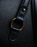 "Salvatore Ferragamo" Key-shaped Gancini motif design leather bag
