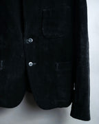 “Y’s for men” beautiful black corduroy single tailored jacket