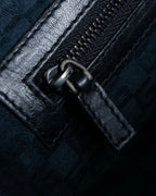 "GUCCI" Vintage gold metal fittings mini doctor bag