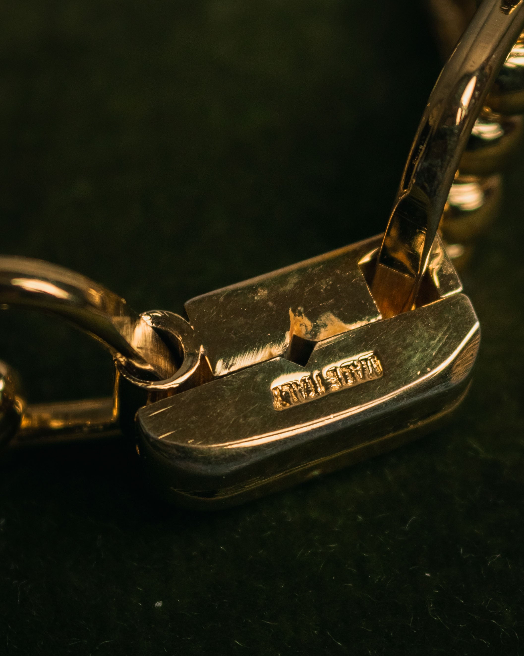 “CELINE” 2019-2024 Gold maillon horsebit bracelet