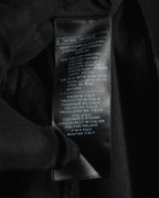 "TOM FORD" 2010's Fluid rayon silk classic collar black shirt