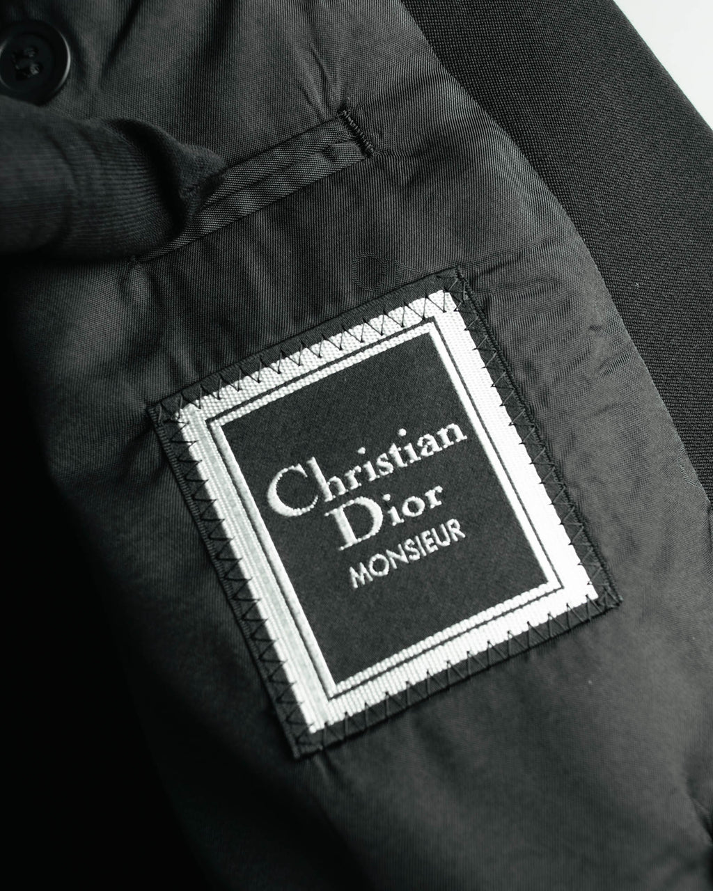 "Christian Dior" 90's Classic double breasted wool suit