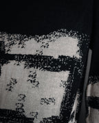 “CHANEL” 90’s-00’s Abstract grid knit top