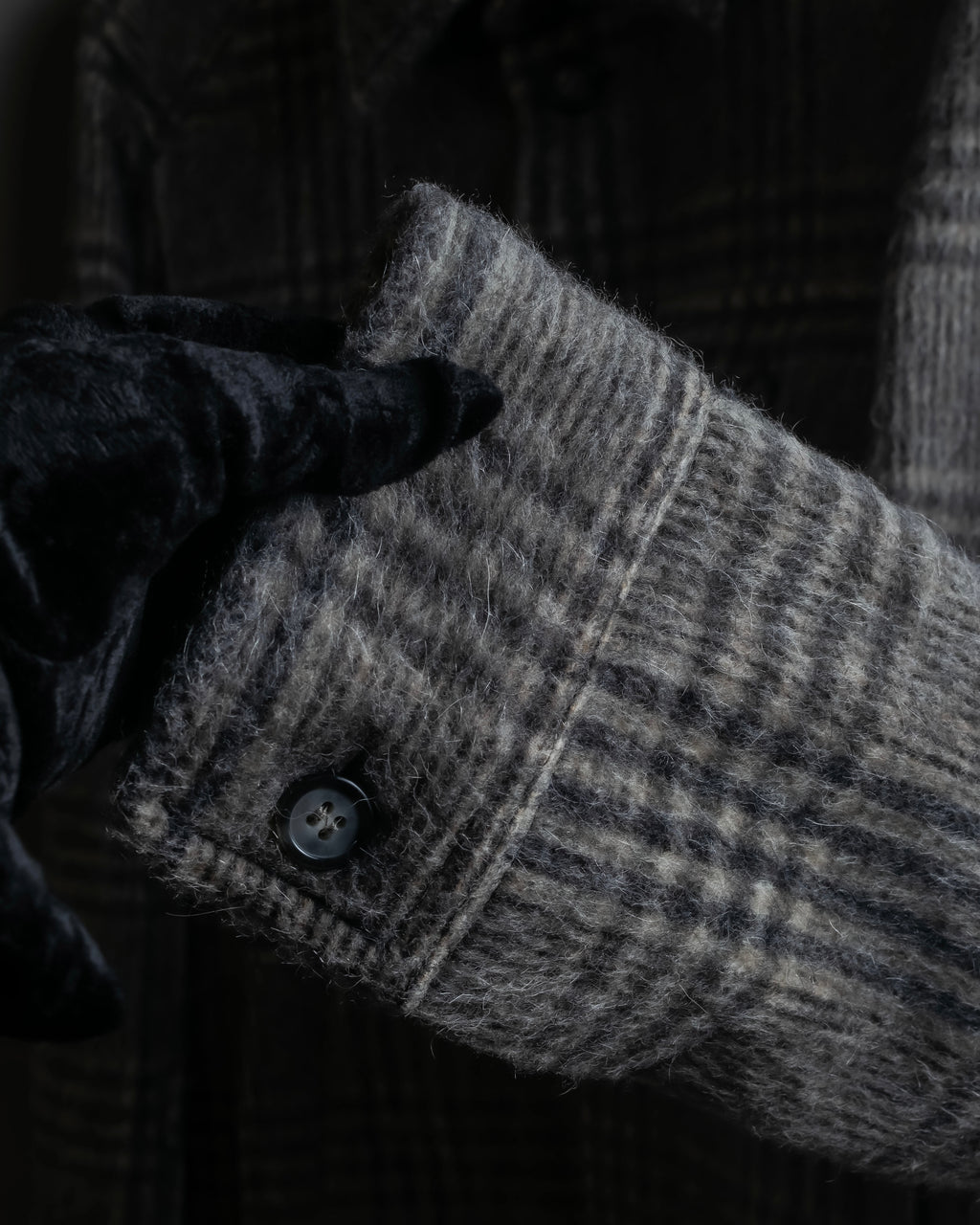 "Dolce &amp; Gabbana" Check pattern front pocket shirt jacket