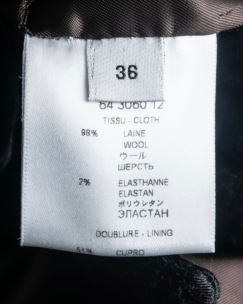 "GIVENCHY" Military patch pocket detail tailored jacket