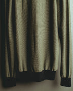 –SPECIAL– "Hermès" 90's-00's Plaid cashmere cardigan
