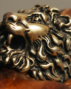 “GUCCI” 2010’s-20’s lion head sculptural ring