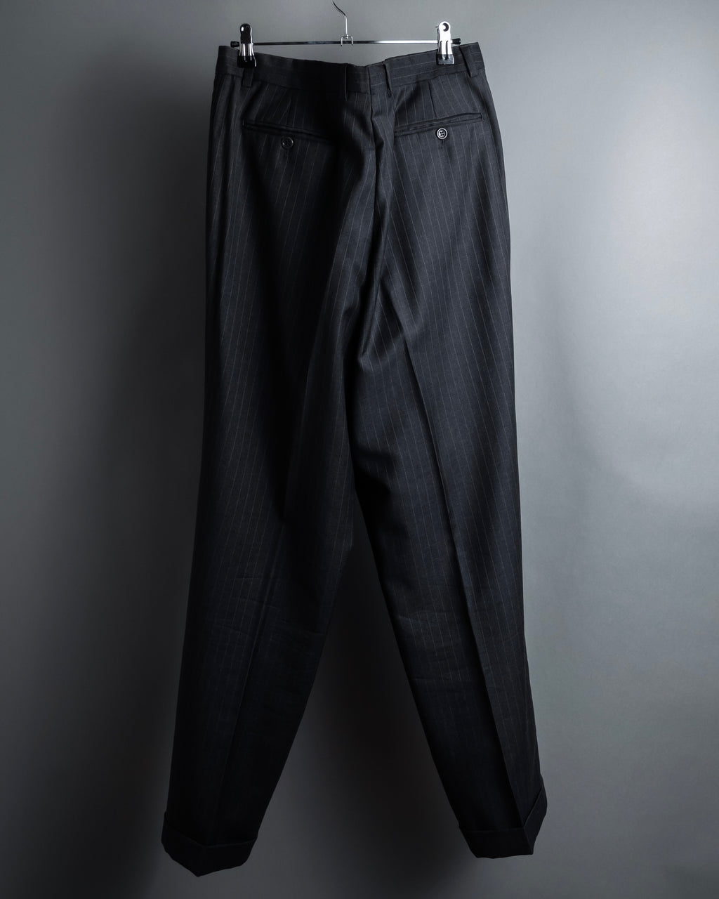 "ARMANI COLLEZIONI" Deep charcoal pinstripe set up