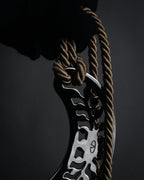 “VALENTINO GARAVANI” 2010’s Crystal embellished tassel cord belt