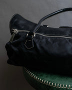 "PRADA" Nylon leather combination one shoulder bag