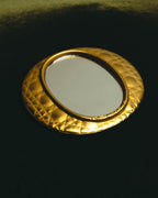 "Christian Dior" Gold cannage compact mirror