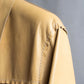 "Dolce & Gabbana" Tanned genuine leather front switching jacket