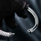 "Christian Dior" Crystal studded bangle