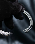 "Christian Dior" Crystal studded bangle