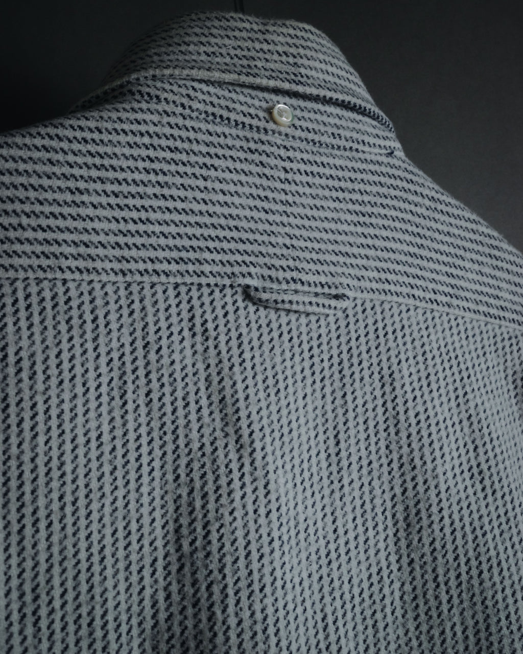 "THOM BROWNE" Micro patterned button-down shirt
