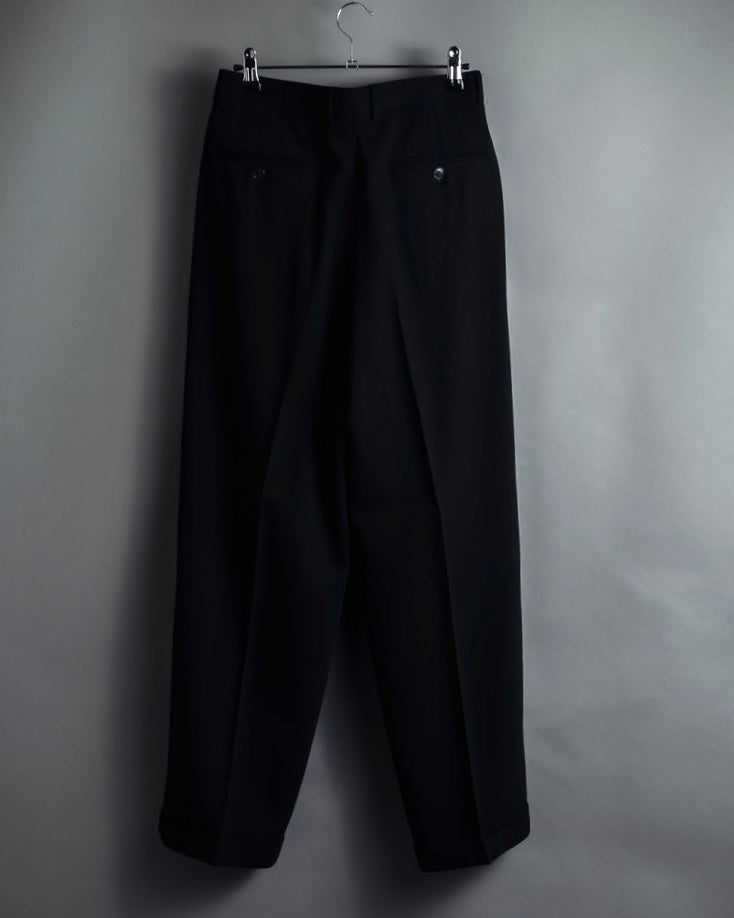 "GIORGIO ARMANI" Classically tailored relaxed set up