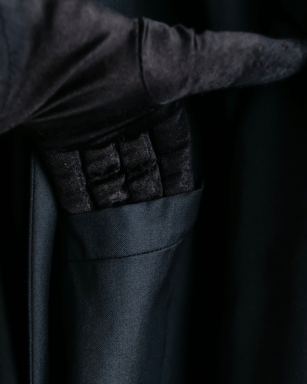 "Vintage shawl collar smoking jacket"