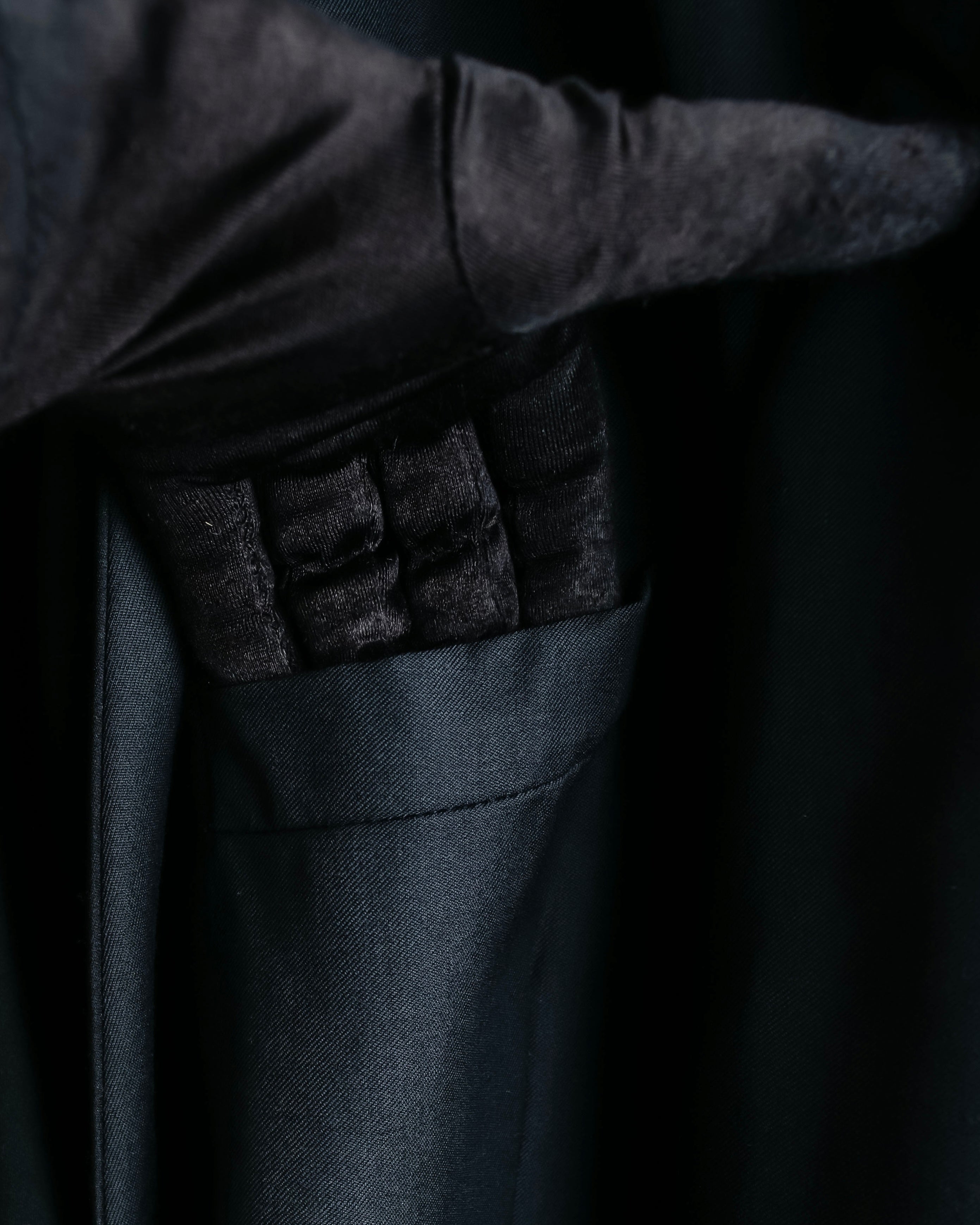 "Vintage shawl collar smoking jacket"