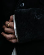 “Y’s for men” beautiful black corduroy single tailored jacket