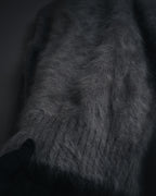 "GUCCI" 2010-11 angora blend brushed crewneck knit