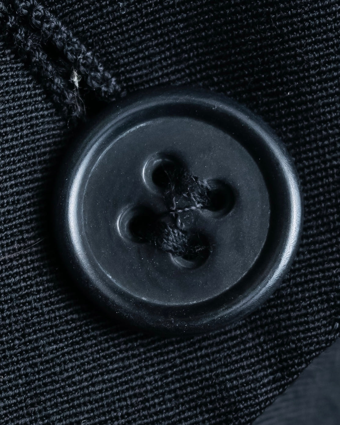 "Chloe" Oversized wool matte black set up