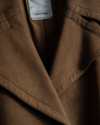 "CELINE" Relaxing design suede leather jacket
