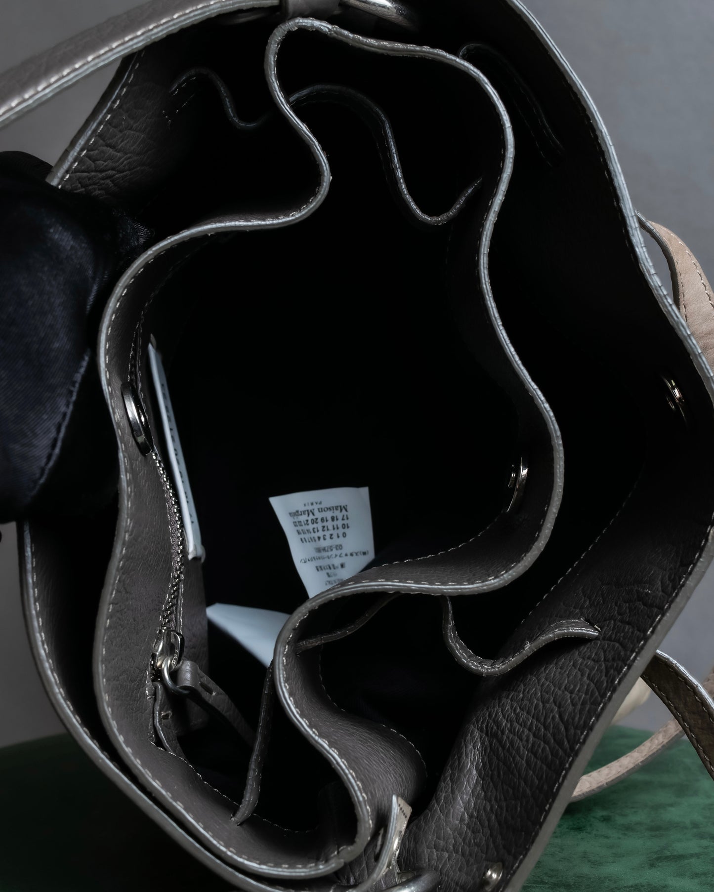 "MAISON MARGIELA" Horizontal design calf leather shoulder bag