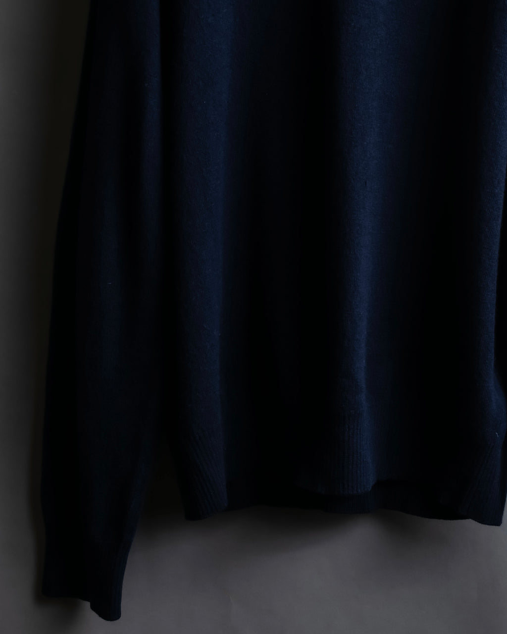 "MAISON MARGIELA" 16AW elbow patch design navy color knit