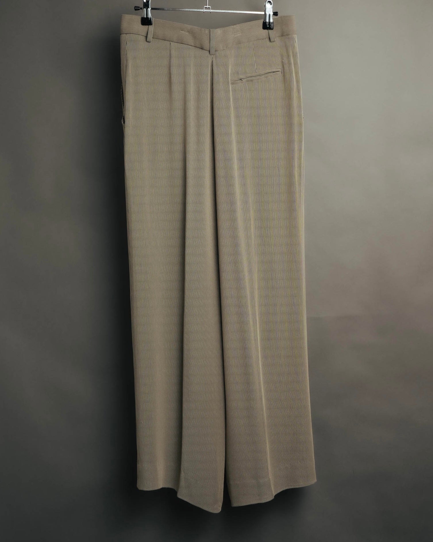 -SPECIAL- “HERMÈS“ Late 90’s-2010’s Fluid striped wide trousers