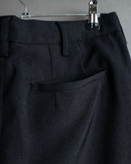 "COMME des GARCONS HOMME PLUS" 19SS Cut-off design slacks