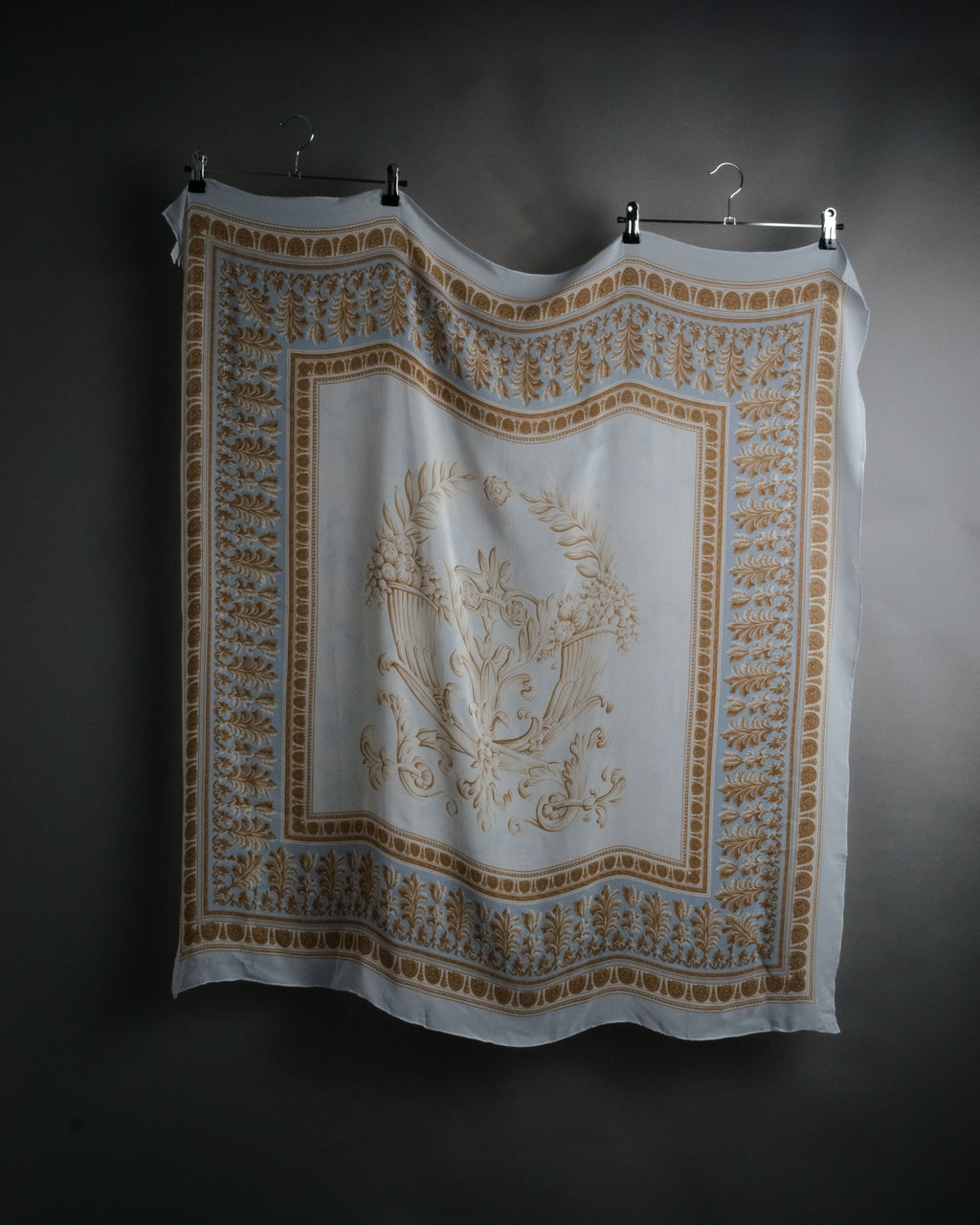 “Christian Dior” 80’s-90’s Classical cornucopia silk scarf