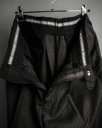 "ARMANI COLLEZIONI" Classic Italian tailoring stripe pattern set up