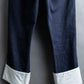 "LOEWE" Wide tapered fisherman denim pants