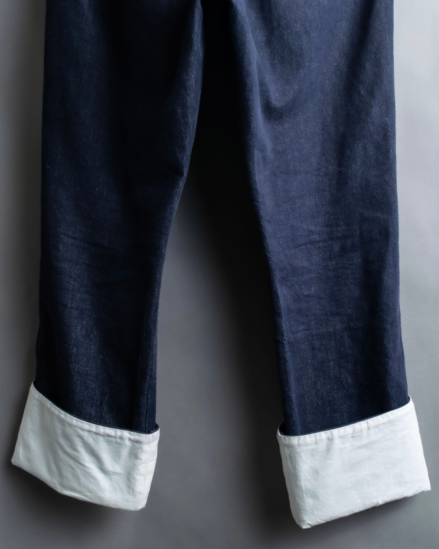 "LOEWE" Wide tapered fisherman denim pants