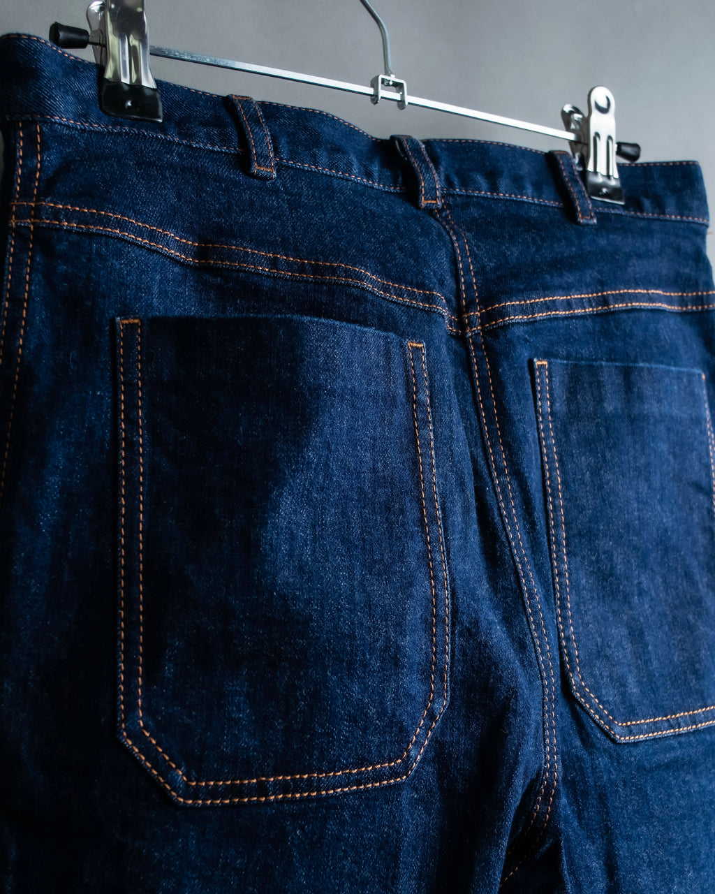 "BOTTEGA VENETA" Wide straight silhouette fisherman denim pants