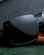 "BALENCIAGA" BB logo square frame sunglasses